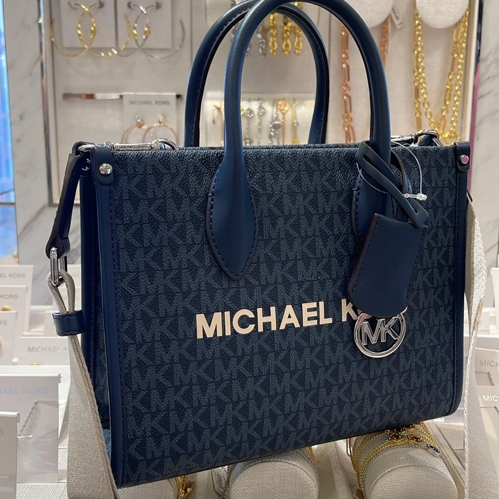 Michael Kors Mirella Small Signature Logo Crossbody Bag
Admiral 
NWT - Picture 7 of 16